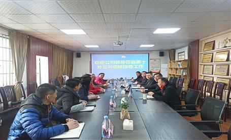 李方宇到第十分公司、桂南分公司調(diào)研指導工作