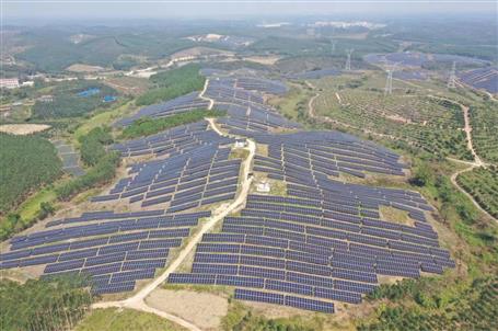 冶建公司這個項目開工了，建設規(guī)模100MW